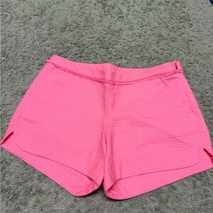 Lilly Pulitzer textured Dobby side zip Adie shorts